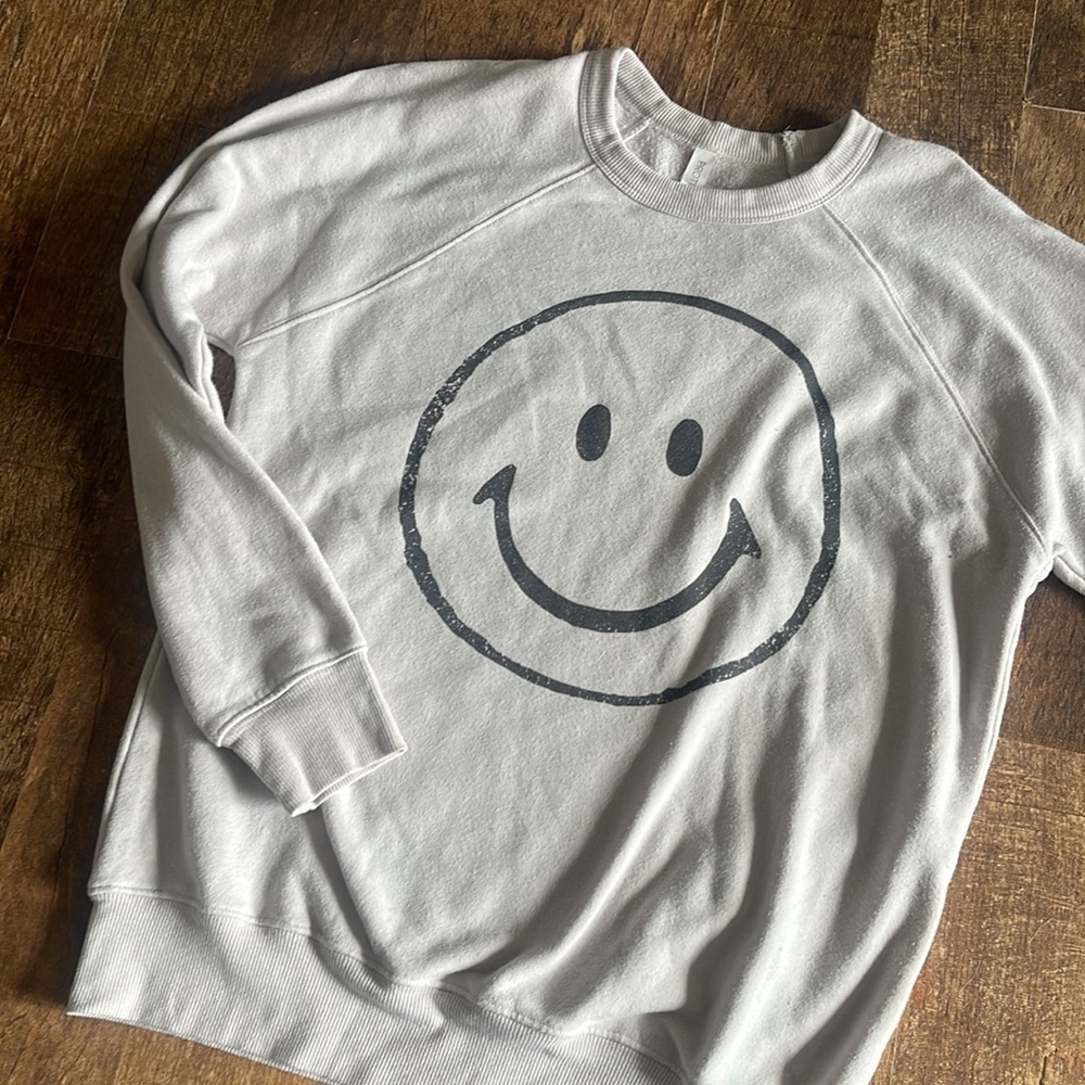 Protrend Crewneck Trendy Smiley sweatshirt - Picture 3 of 6